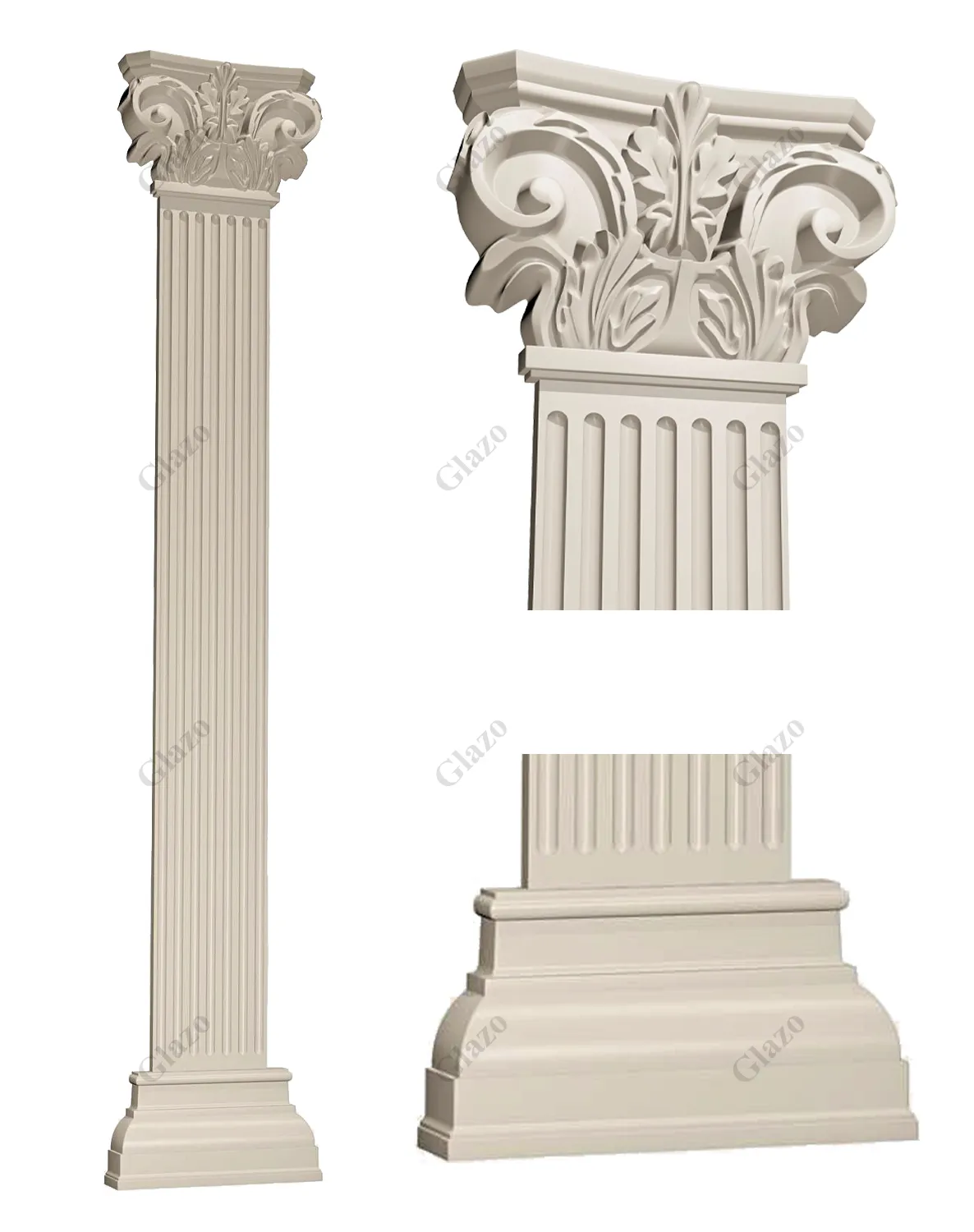 Pilasters & Crowns